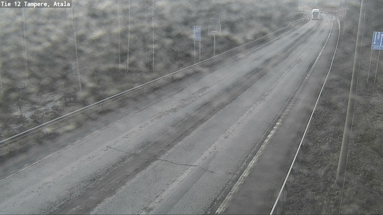Weather Camera Image Väg 12 Tammerfors, Atala, Tampere, Pirkanmaa