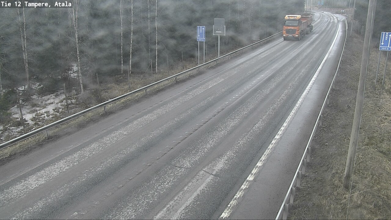 Weather Camera Image Väg 12 Tammerfors, Atala, Tampere, Pirkanmaa