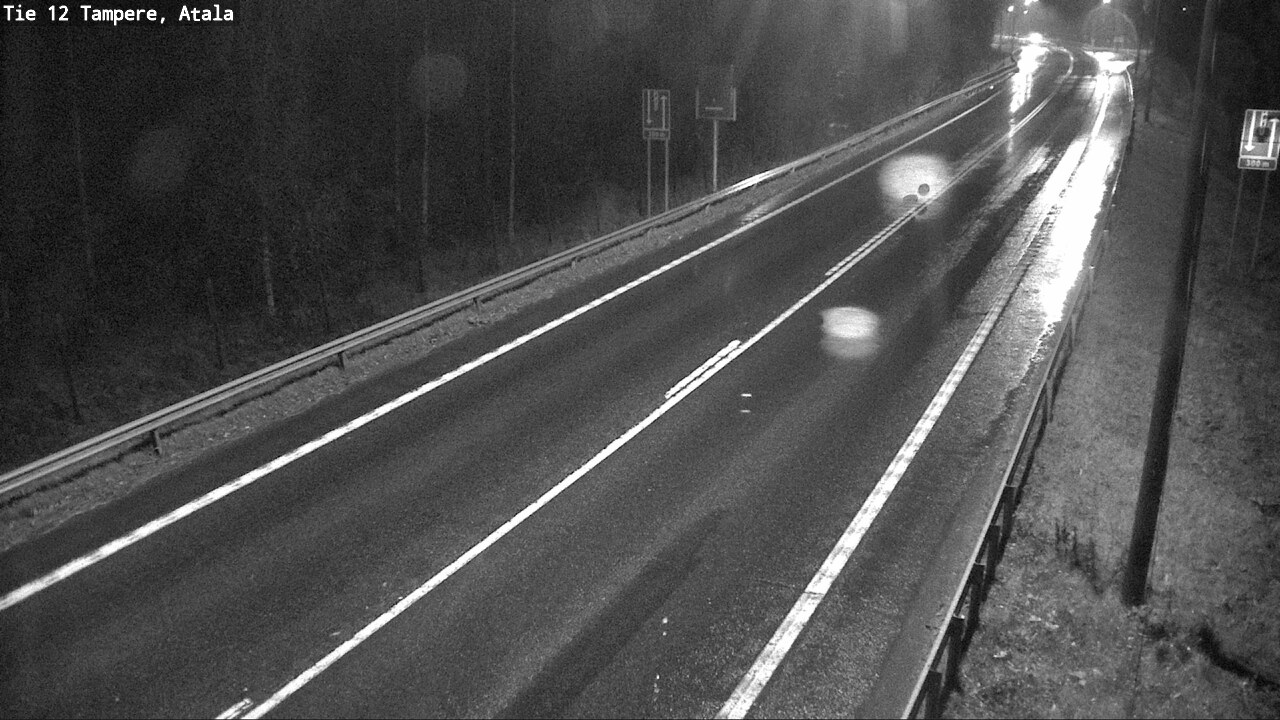 Weather Camera Image Road 12 Tampere, Atala, Tampere, Pirkanmaa