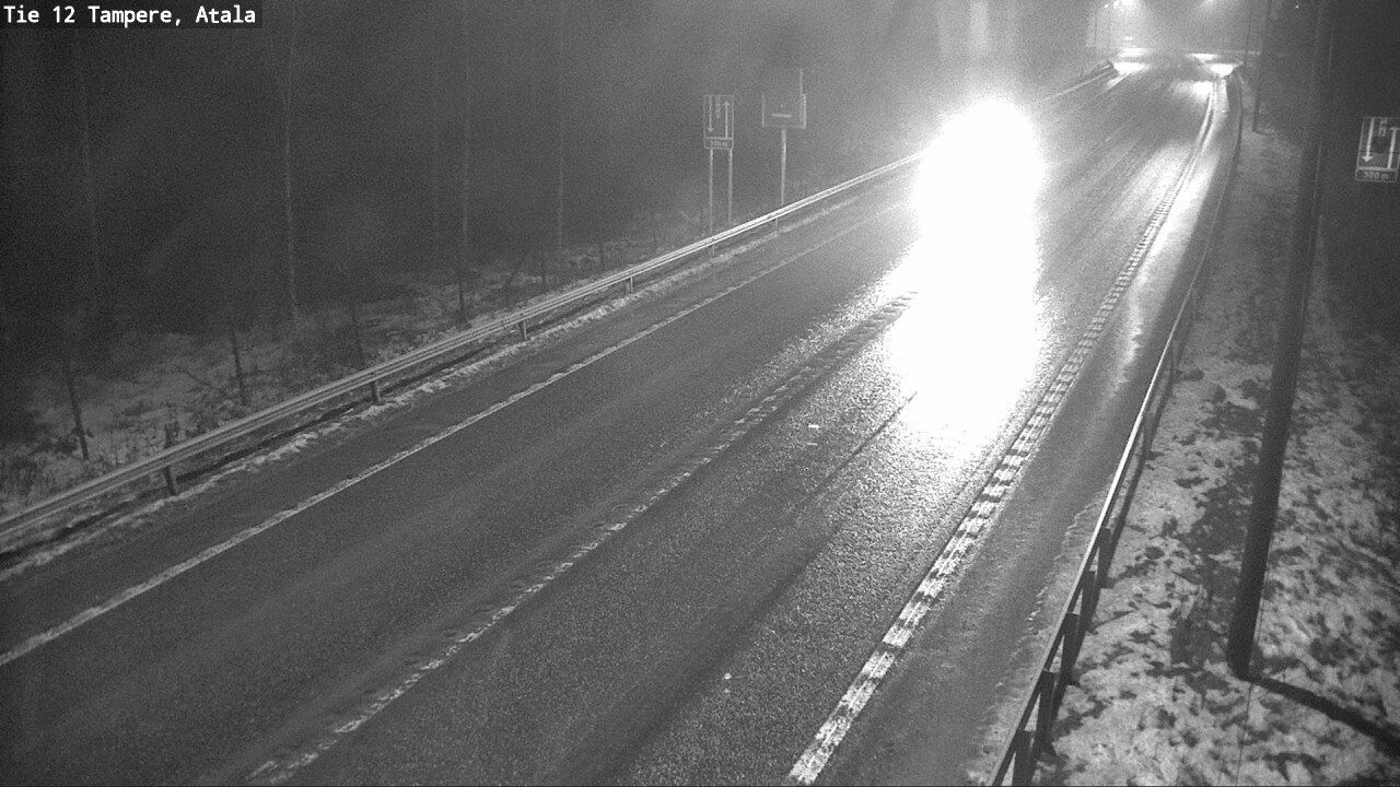 Weather Camera Image Väg 12 Tammerfors, Atala, Tampere, Pirkanmaa