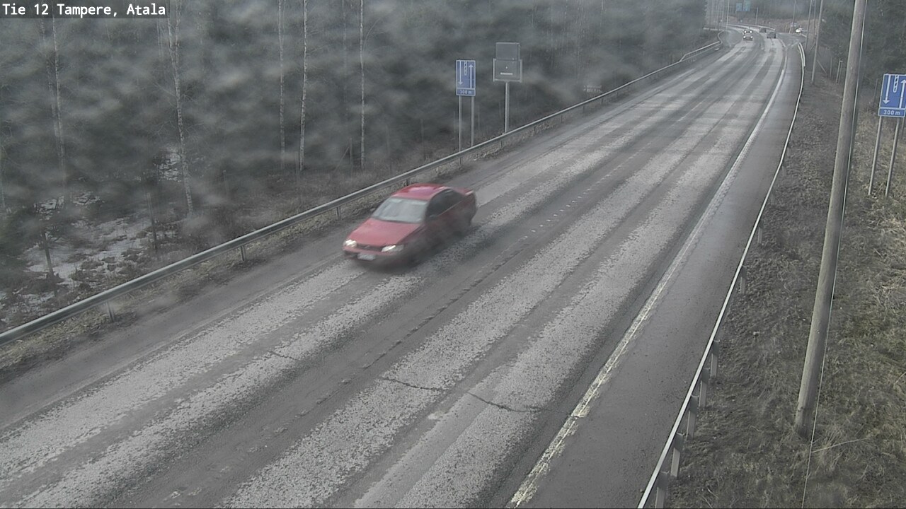 Weather Camera Image Väg 12 Tammerfors, Atala, Tampere, Pirkanmaa