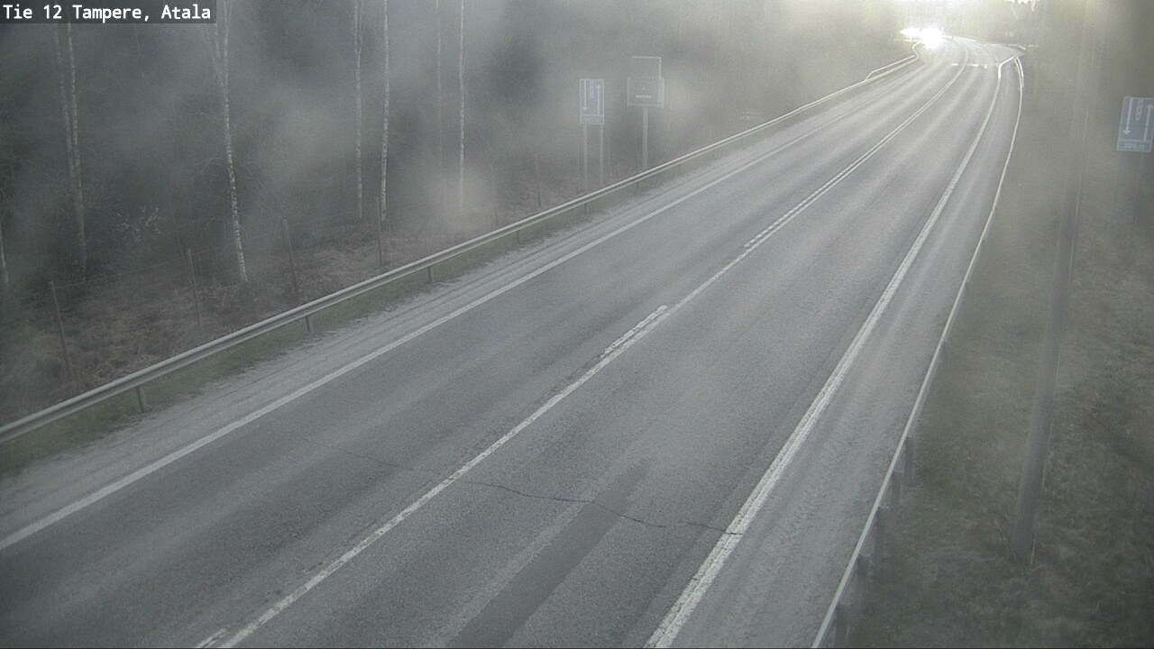 Weather Camera Image Väg 12 Tammerfors, Atala, Tampere, Pirkanmaa