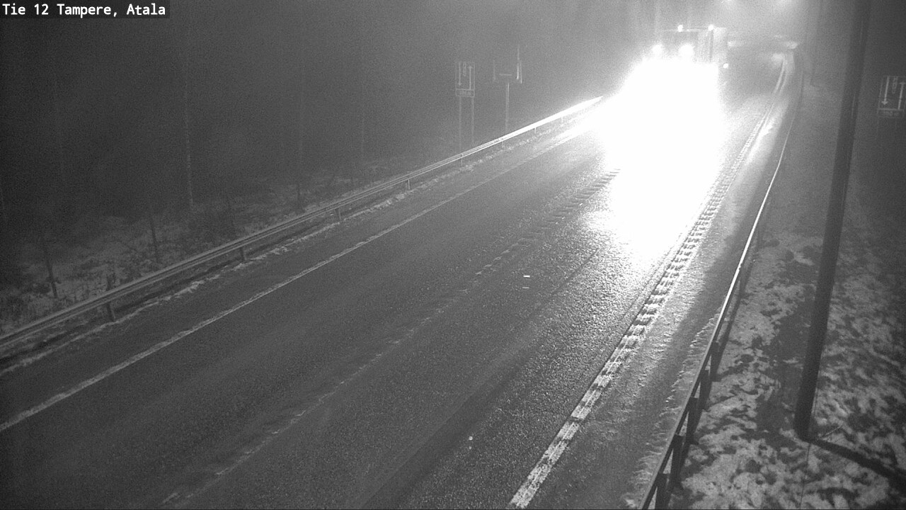 Weather Camera Image Väg 12 Tammerfors, Atala, Tampere, Pirkanmaa