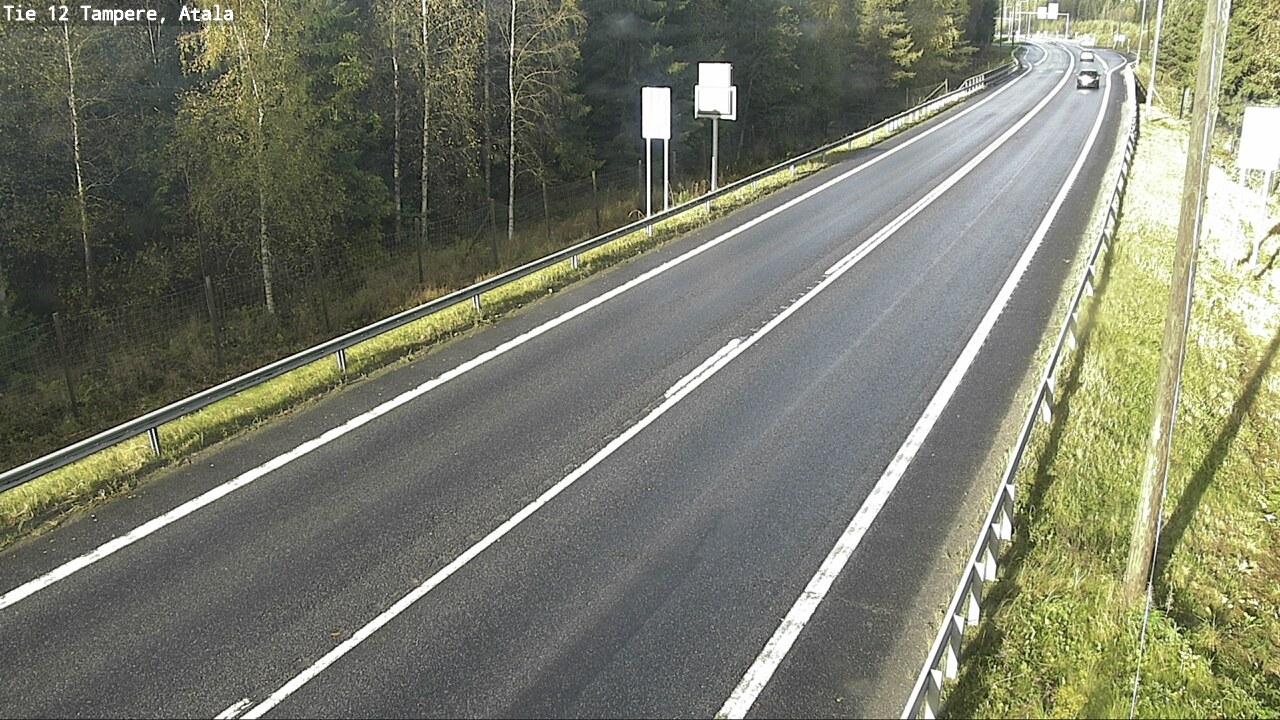 Weather Camera Image Road 12 Tampere, Atala, Tampere, Pirkanmaa