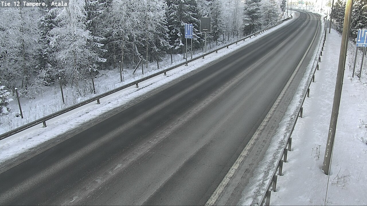 Weather Camera Image Väg 12 Tammerfors, Atala, Tampere, Pirkanmaa
