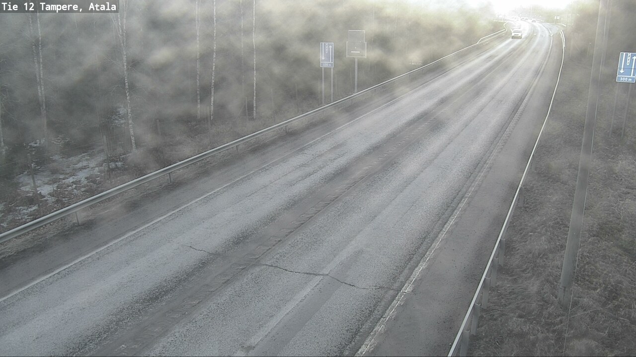 Weather Camera Image Road 12 Tampere, Atala, Tampere, Pirkanmaa
