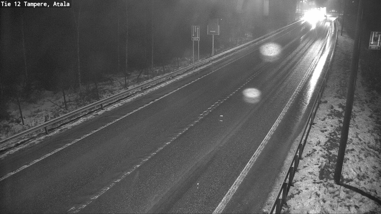 Weather Camera Image Väg 12 Tammerfors, Atala, Tampere, Pirkanmaa