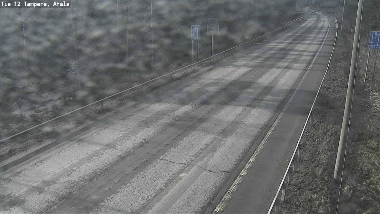Weather Camera Image Väg 12 Tammerfors, Atala, Tampere, Pirkanmaa