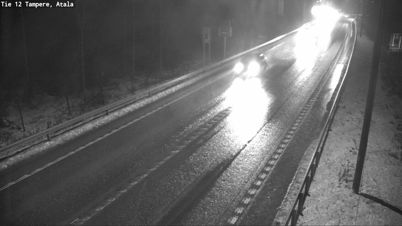 Weather Camera Image Väg 12 Tammerfors, Atala, Tampere, Pirkanmaa