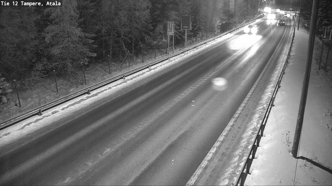 Weather Camera Image Väg 12 Tammerfors, Atala, Tampere, Pirkanmaa