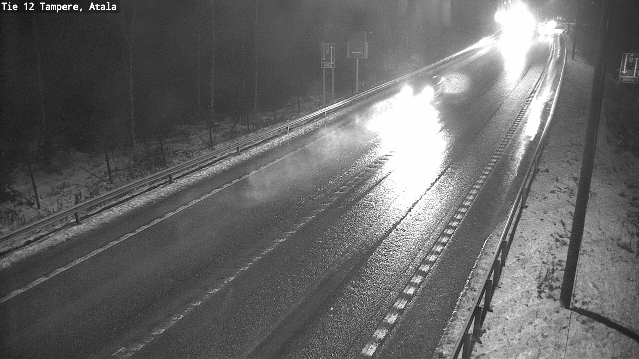 Weather Camera Image Väg 12 Tammerfors, Atala, Tampere, Pirkanmaa