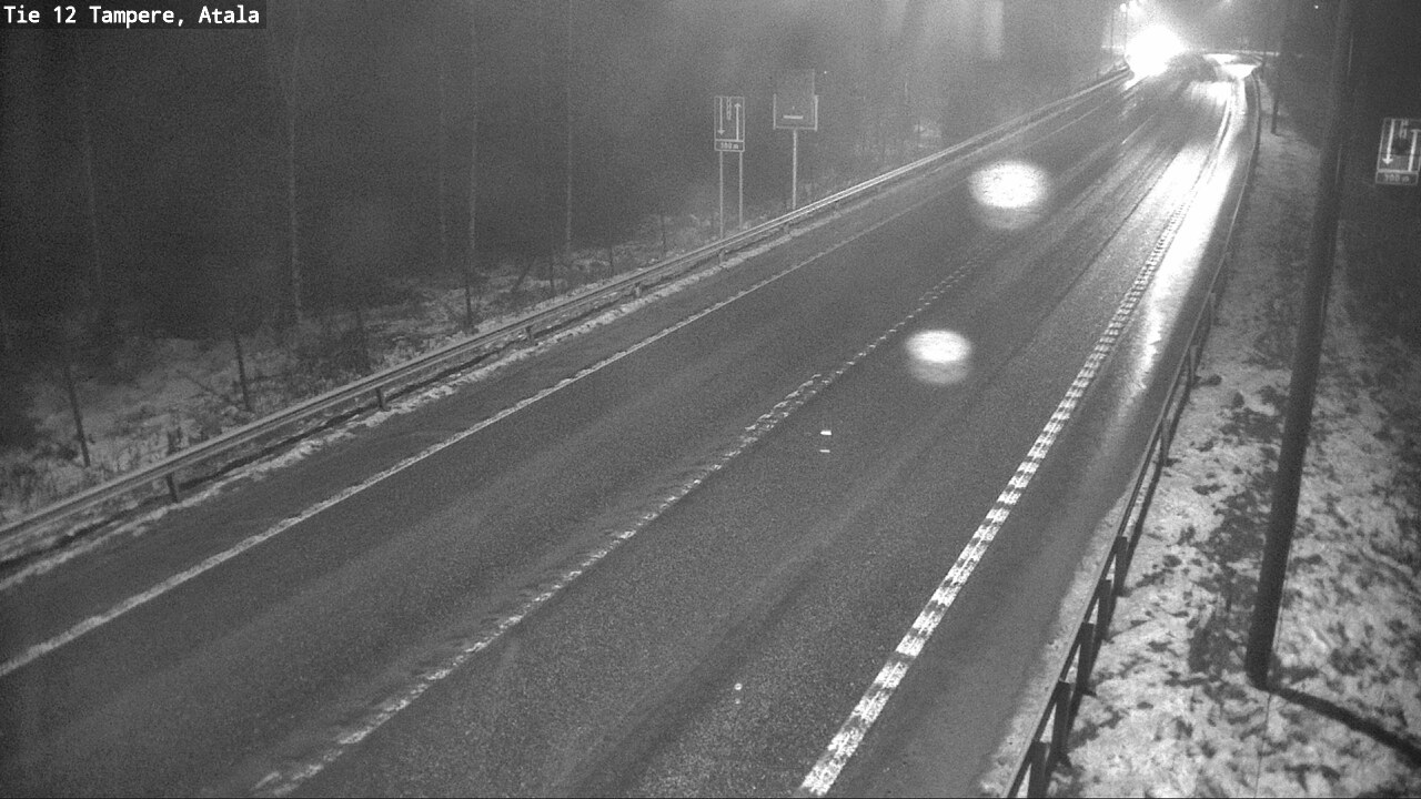 Weather Camera Image Väg 12 Tammerfors, Atala, Tampere, Pirkanmaa