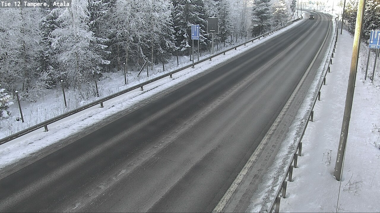 Weather Camera Image Väg 12 Tammerfors, Atala, Tampere, Pirkanmaa