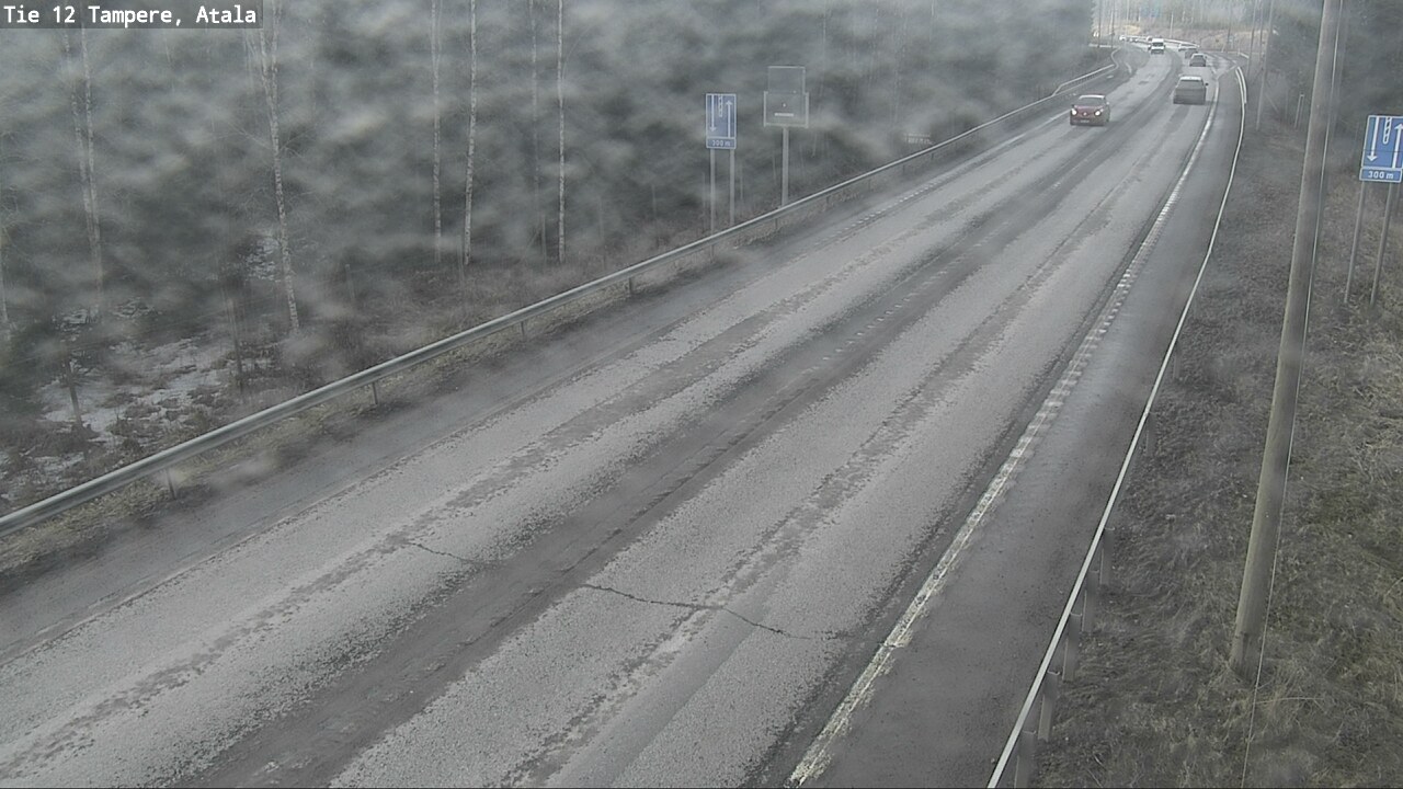 Weather Camera Image Väg 12 Tammerfors, Atala, Tampere, Pirkanmaa