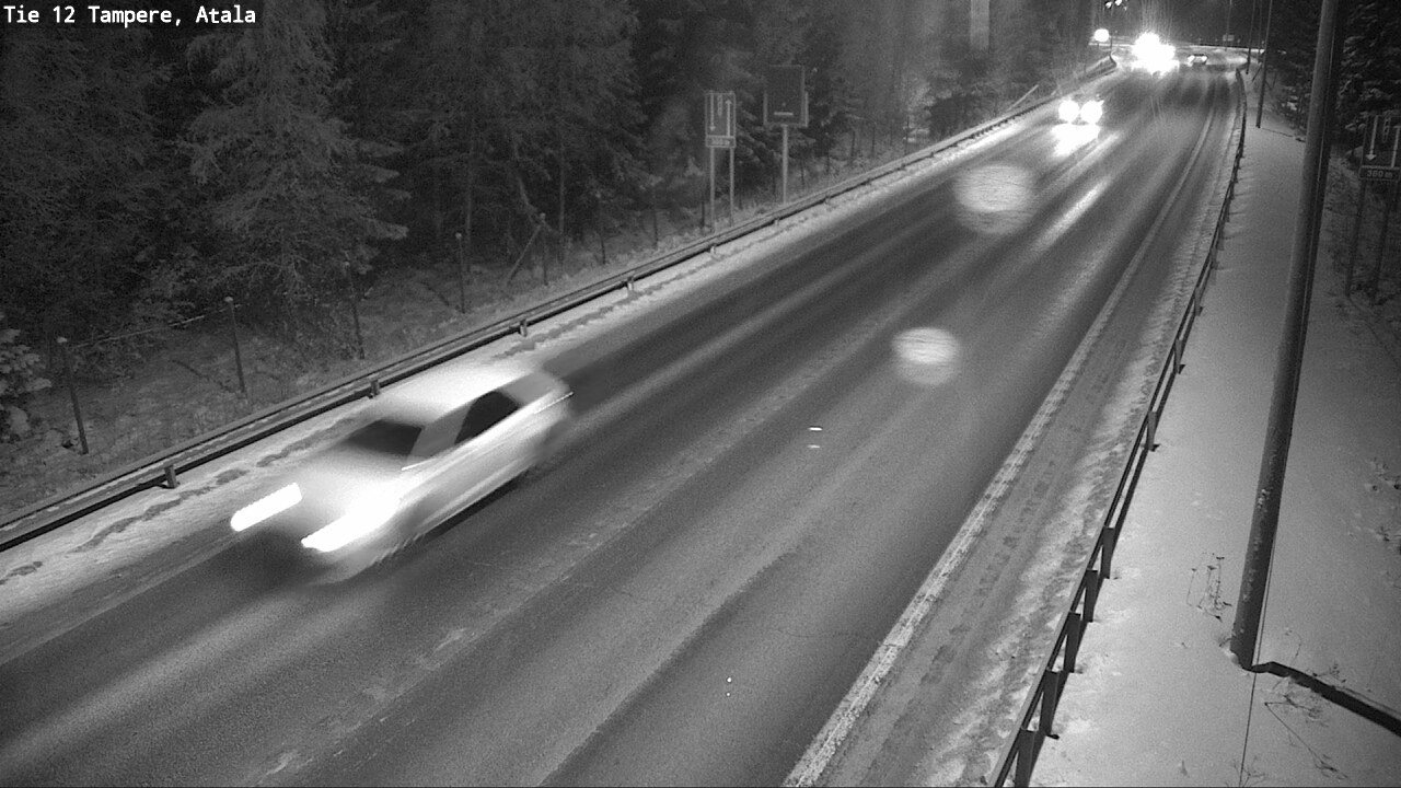Weather Camera Image Väg 12 Tammerfors, Atala, Tampere, Pirkanmaa