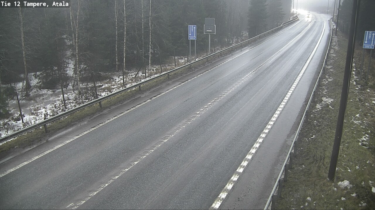 Weather Camera Image Road 12 Tampere, Atala, Tampere, Pirkanmaa
