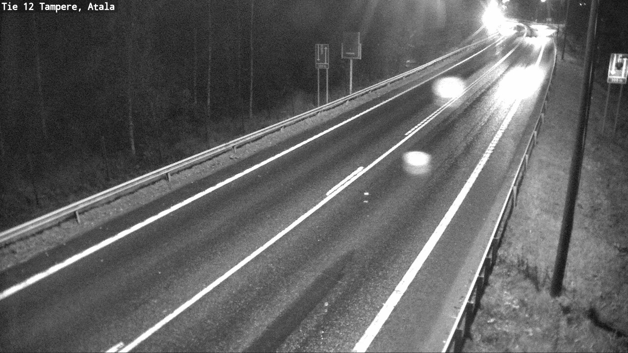 Weather Camera Image Road 12 Tampere, Atala, Tampere, Pirkanmaa