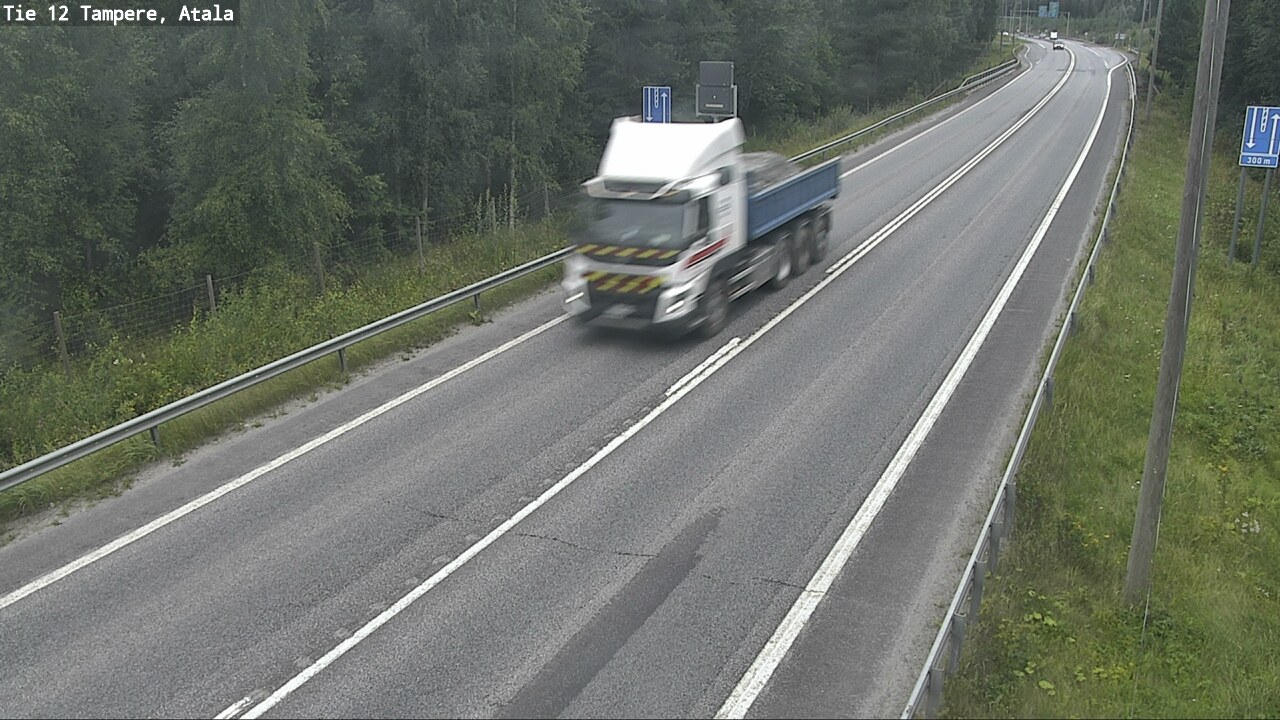 Weather Camera Image Road 12 Tampere, Atala, Tampere, Pirkanmaa