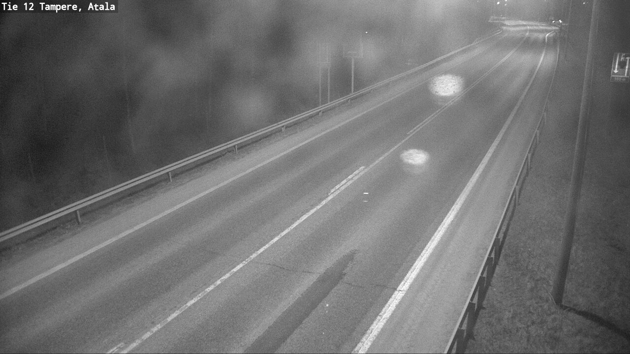 Weather Camera Image Road 12 Tampere, Atala, Tampere, Pirkanmaa
