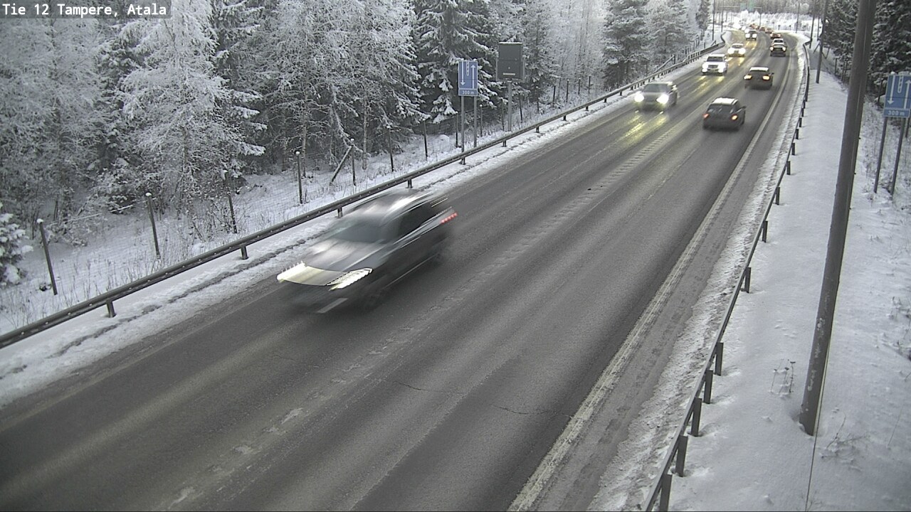 Weather Camera Image Väg 12 Tammerfors, Atala, Tampere, Pirkanmaa
