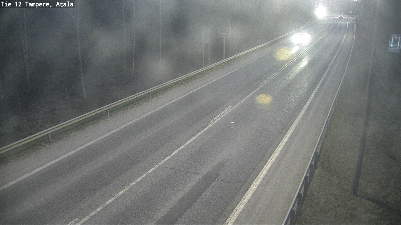 Weather Camera Image Road 12 Tampere, Atala, Tampere, Pirkanmaa
