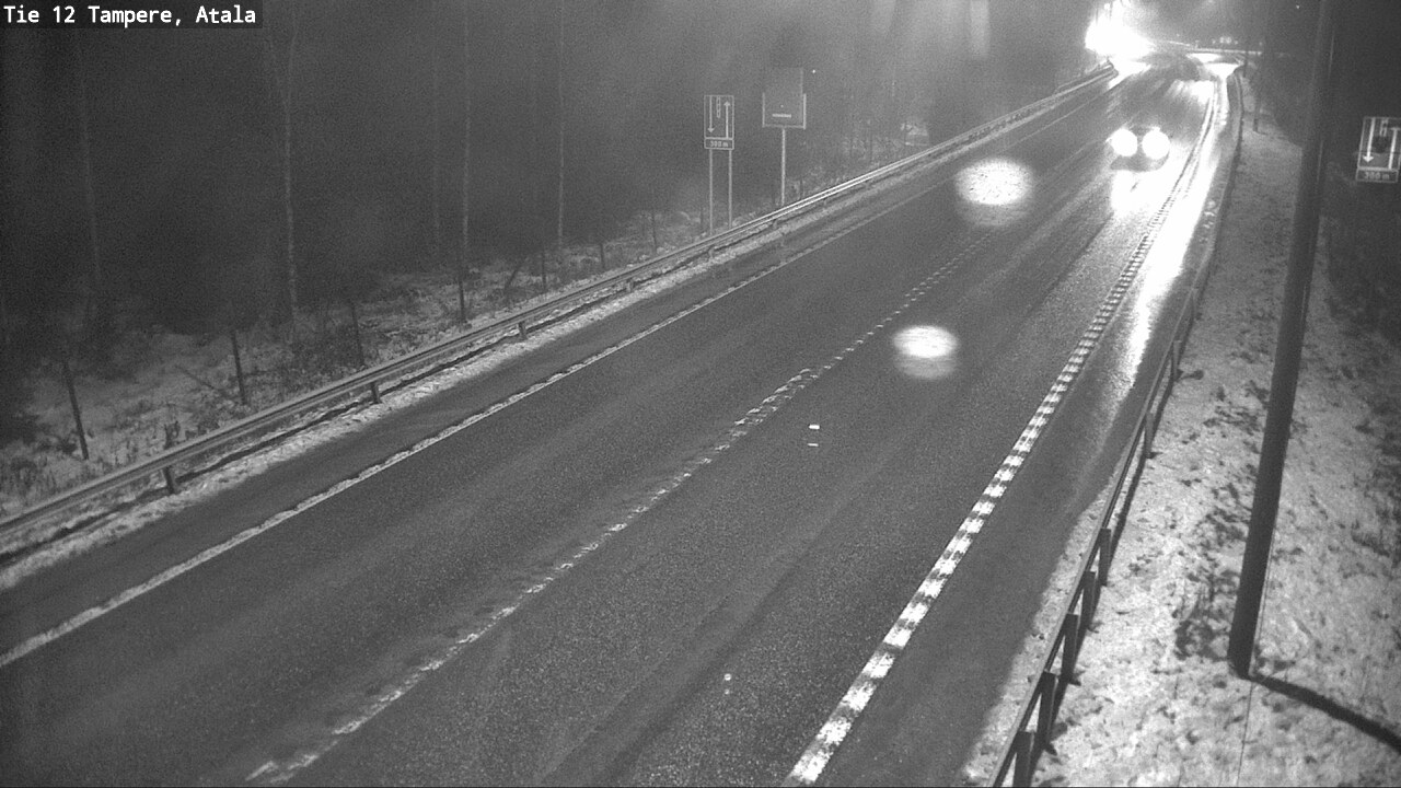 Weather Camera Image Väg 12 Tammerfors, Atala, Tampere, Pirkanmaa