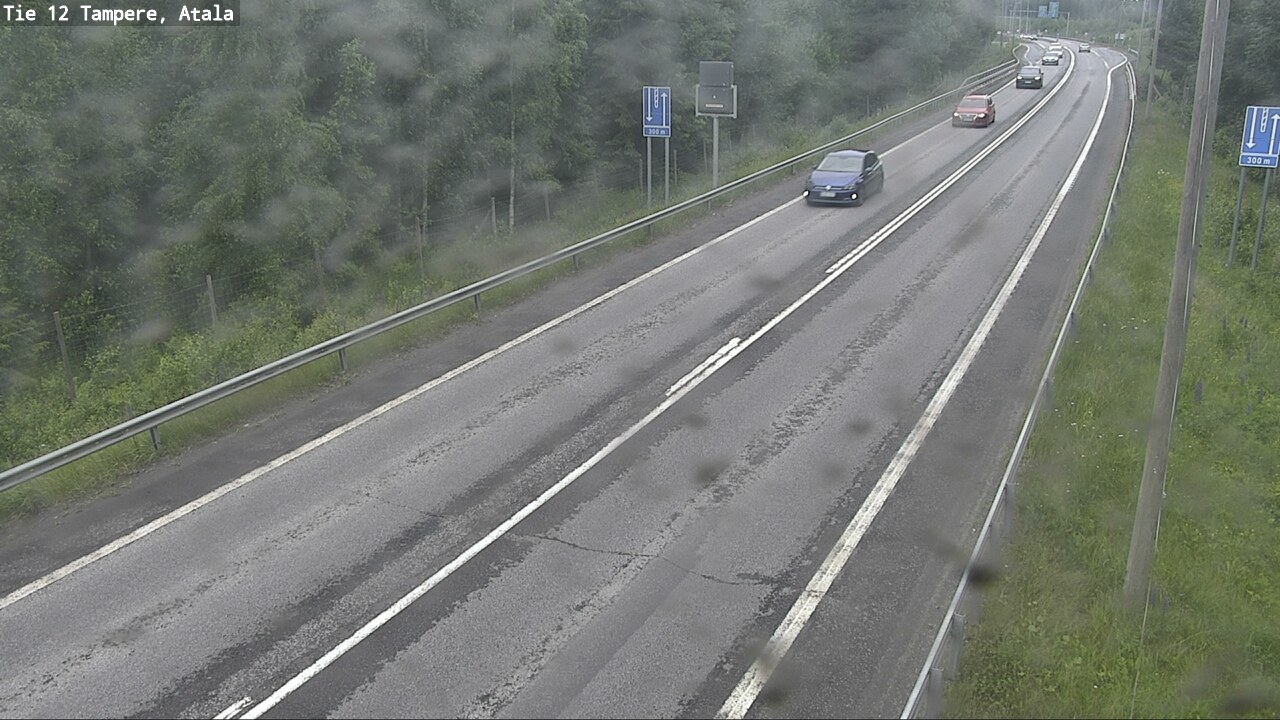 Weather Camera Image Väg 12 Tammerfors, Atala, Tampere, Pirkanmaa