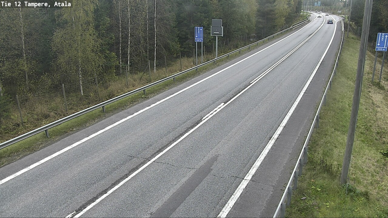 Weather Camera Image Road 12 Tampere, Atala, Tampere, Pirkanmaa