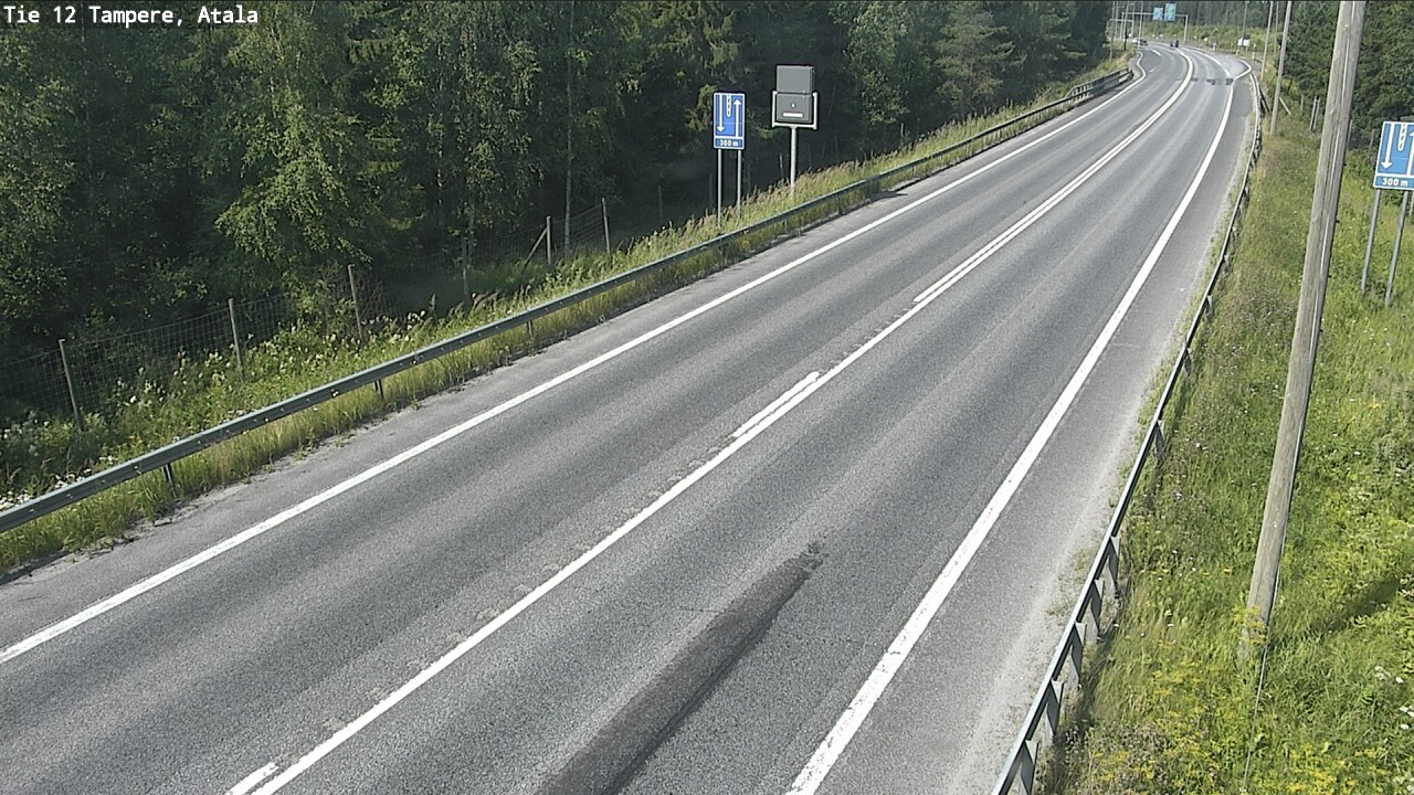Weather Camera Image Road 12 Tampere, Atala, Tampere, Pirkanmaa