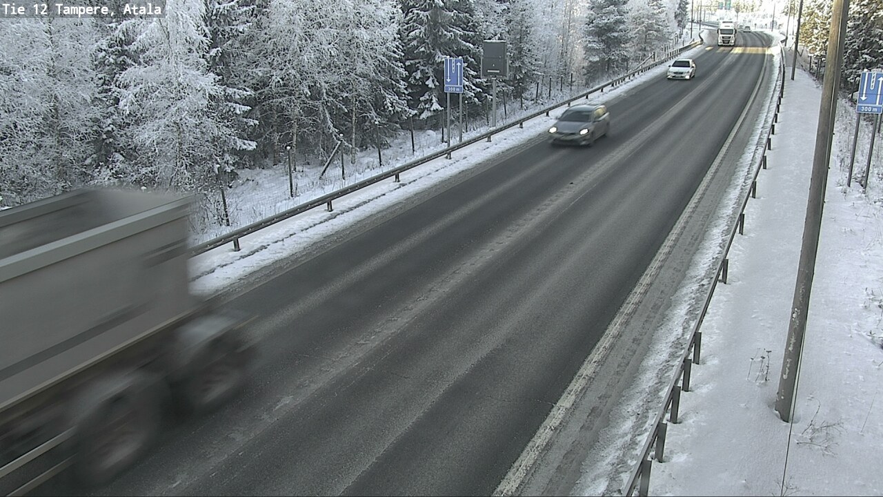 Weather Camera Image Väg 12 Tammerfors, Atala, Tampere, Pirkanmaa