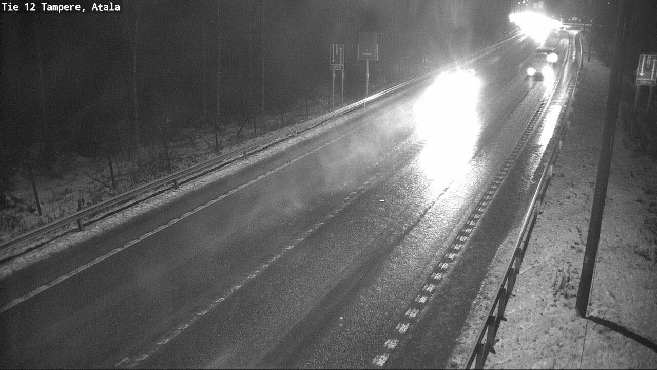 Weather Camera Image Väg 12 Tammerfors, Atala, Tampere, Pirkanmaa
