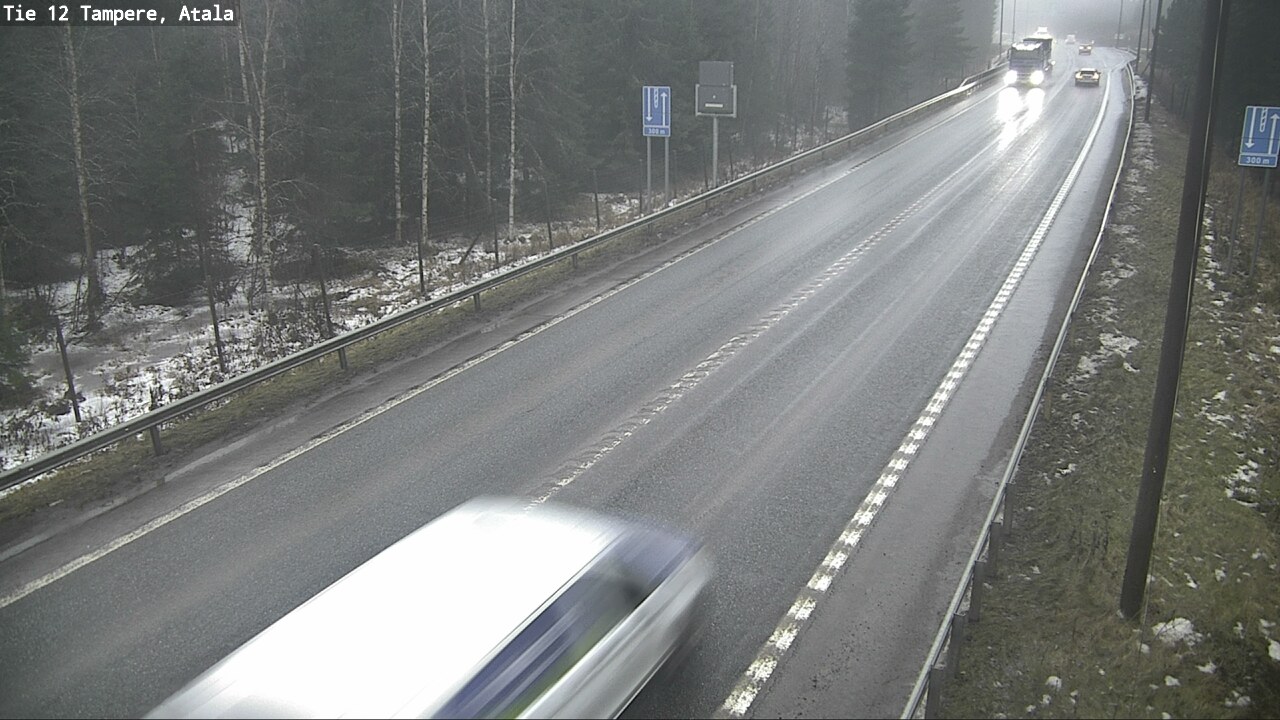 Weather Camera Image Road 12 Tampere, Atala, Tampere, Pirkanmaa