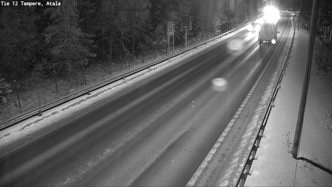Weather Camera Image Väg 12 Tammerfors, Atala, Tampere, Pirkanmaa