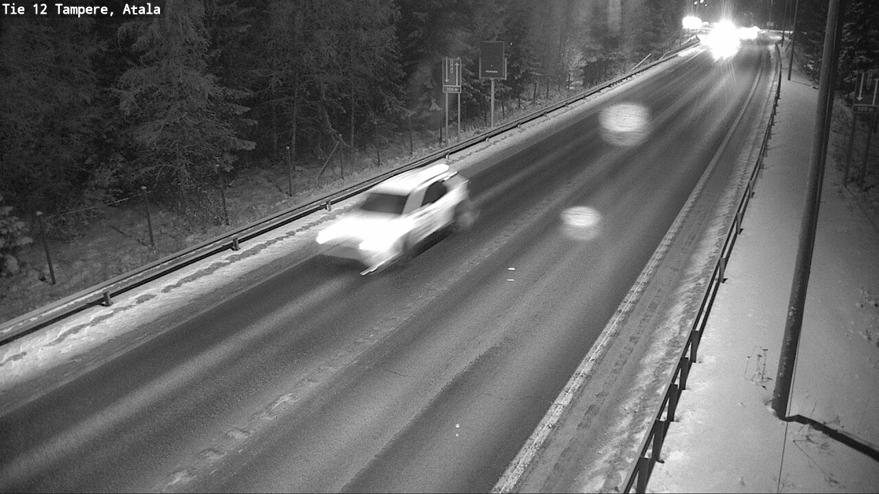 Weather Camera Image Väg 12 Tammerfors, Atala, Tampere, Pirkanmaa