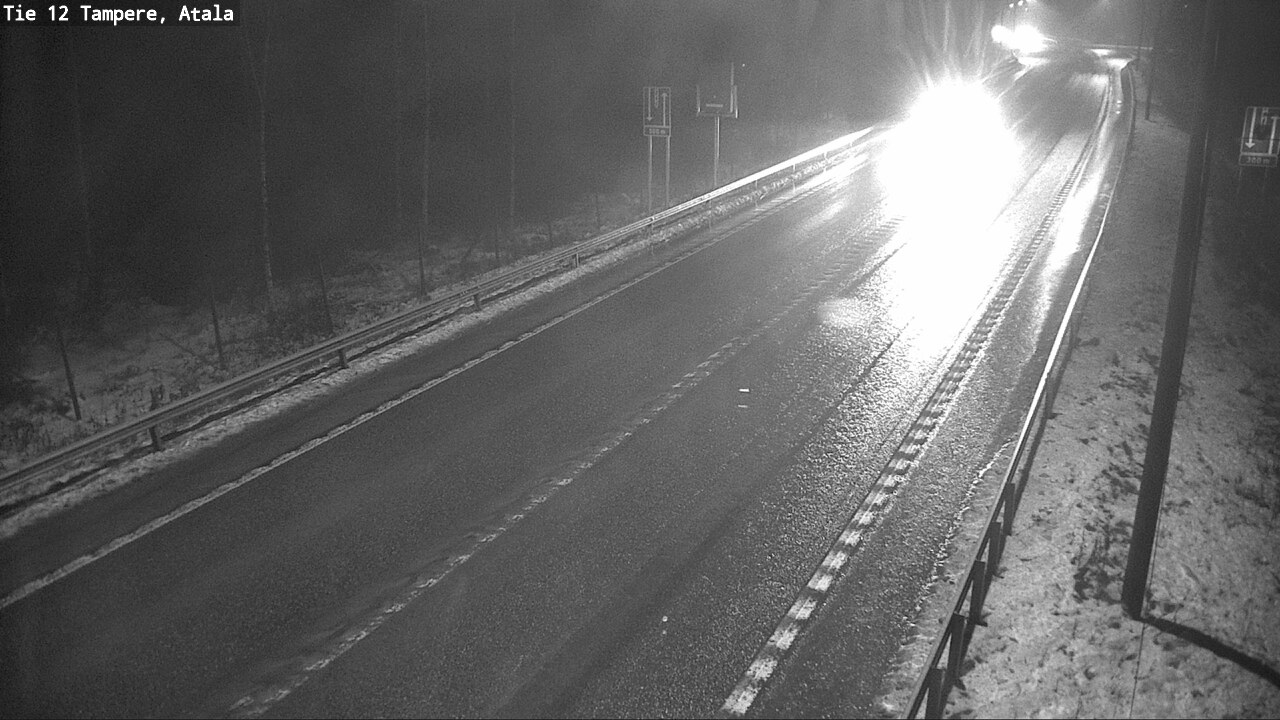 Weather Camera Image Väg 12 Tammerfors, Atala, Tampere, Pirkanmaa