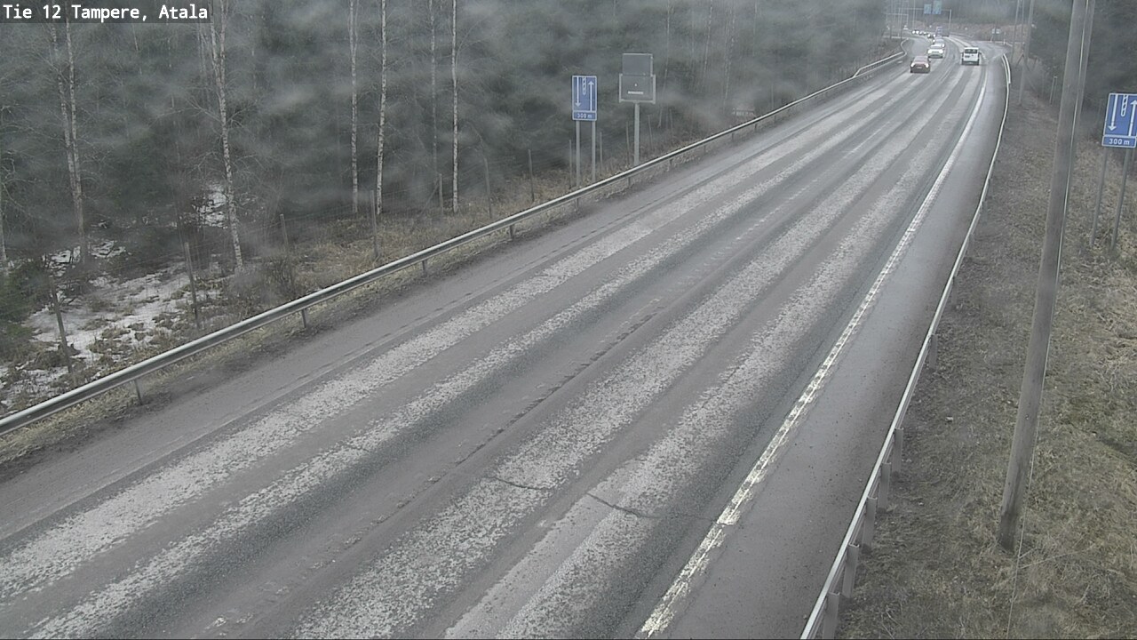 Weather Camera Image Väg 12 Tammerfors, Atala, Tampere, Pirkanmaa