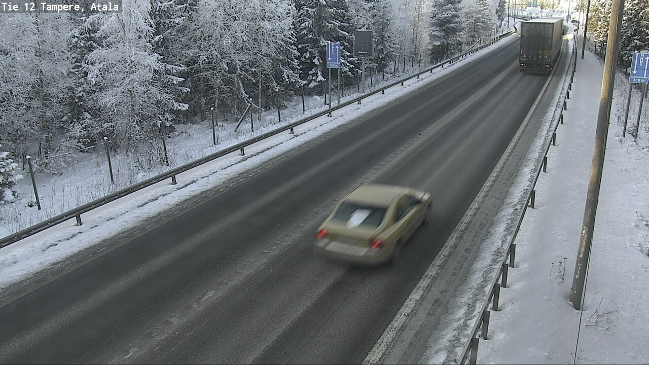 Weather Camera Image Väg 12 Tammerfors, Atala, Tampere, Pirkanmaa