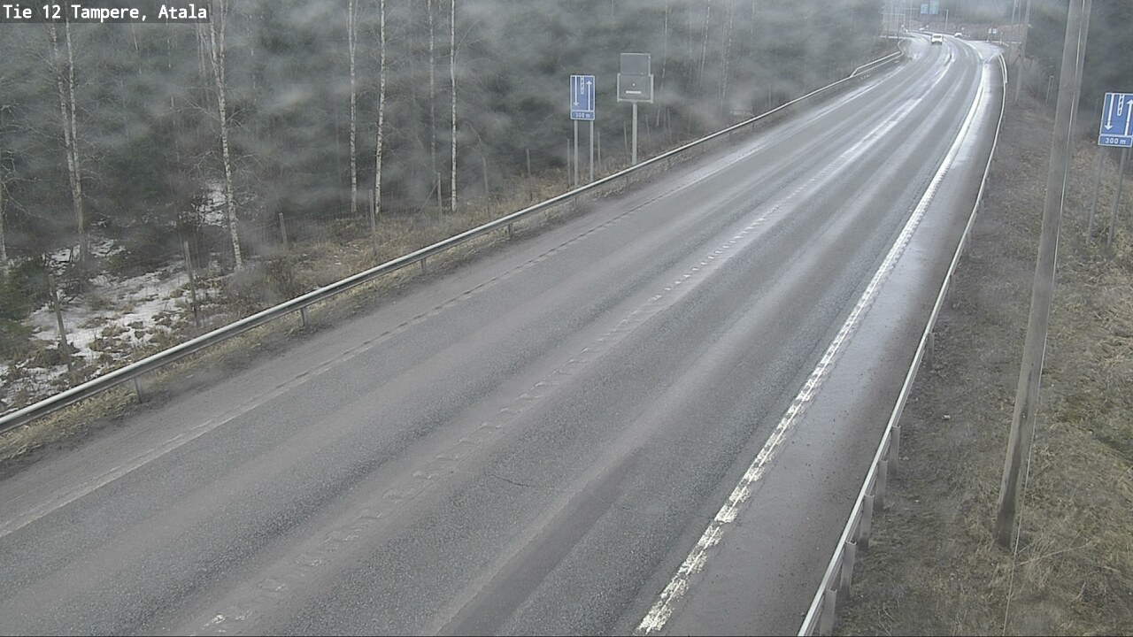 Weather Camera Image Väg 12 Tammerfors, Atala, Tampere, Pirkanmaa