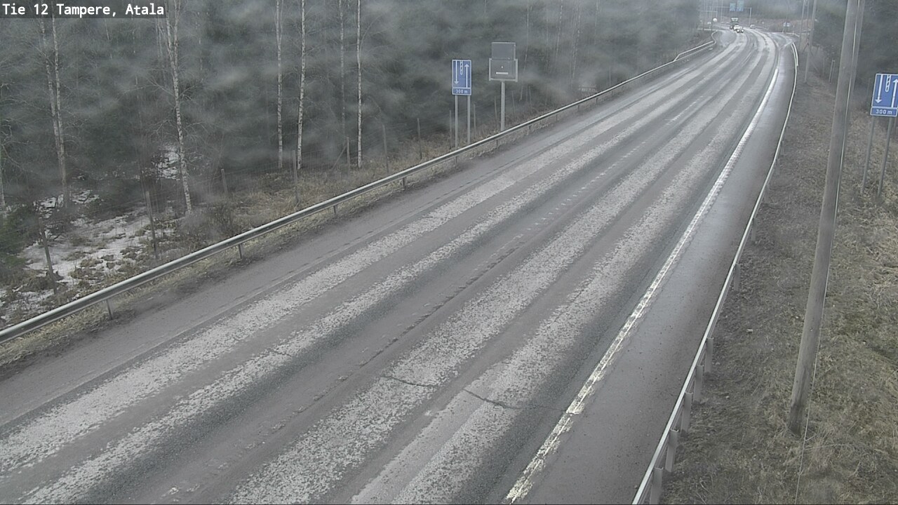 Weather Camera Image Väg 12 Tammerfors, Atala, Tampere, Pirkanmaa