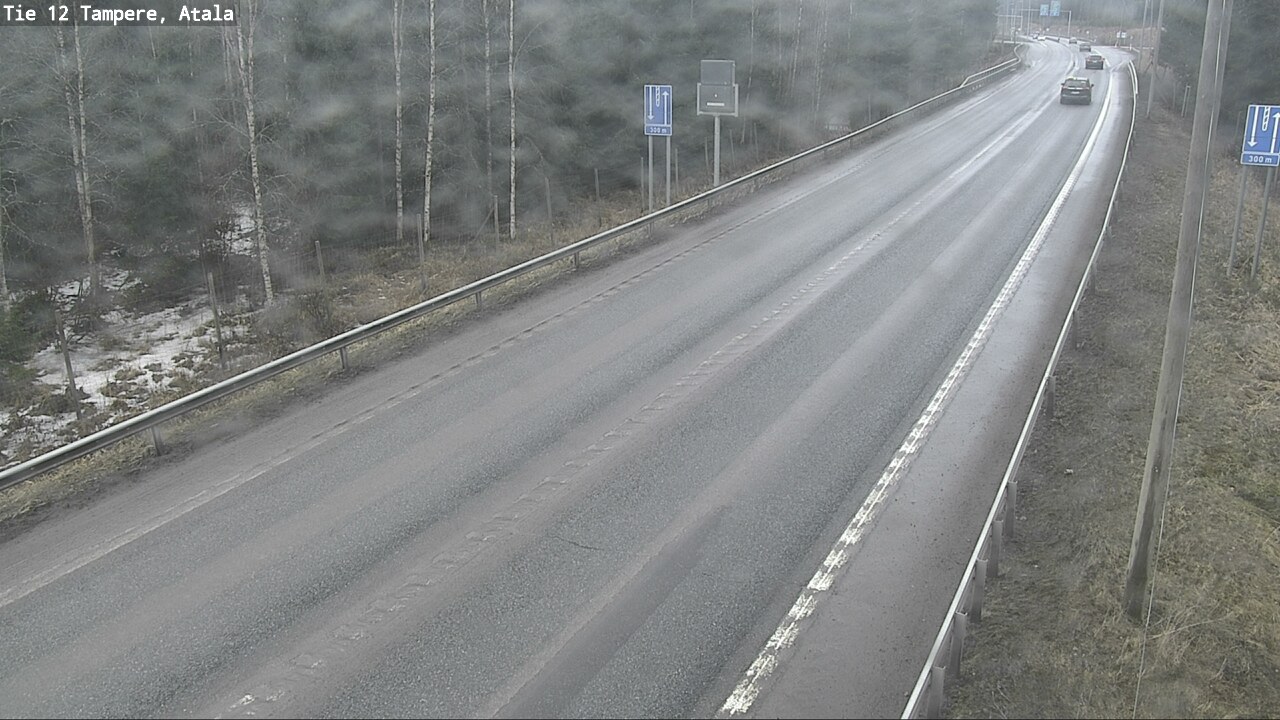 Weather Camera Image Väg 12 Tammerfors, Atala, Tampere, Pirkanmaa