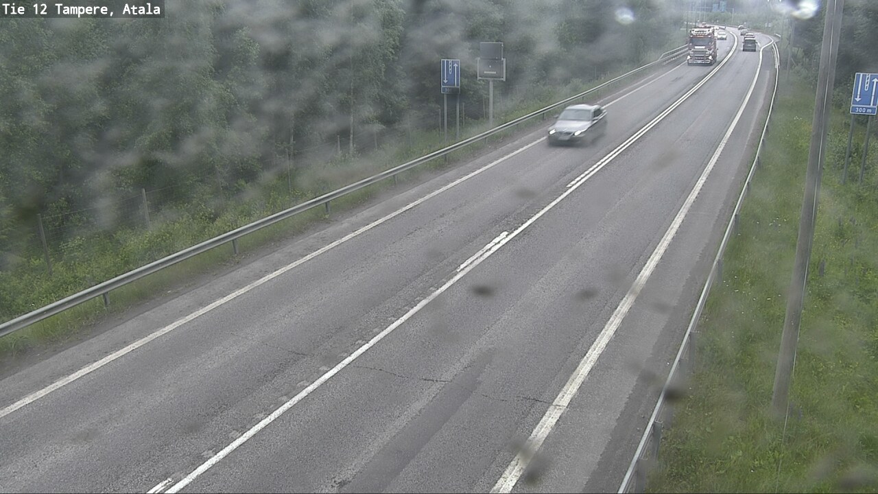Weather Camera Image Väg 12 Tammerfors, Atala, Tampere, Pirkanmaa