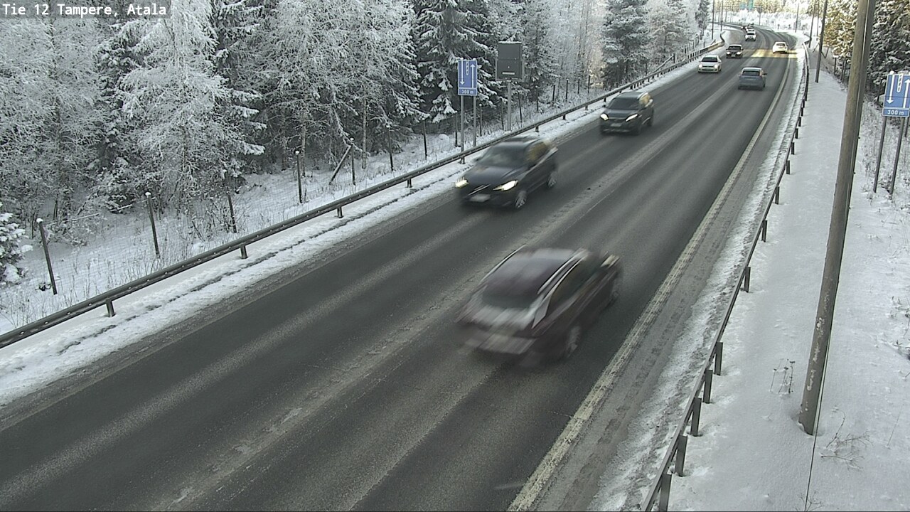 Weather Camera Image Väg 12 Tammerfors, Atala, Tampere, Pirkanmaa