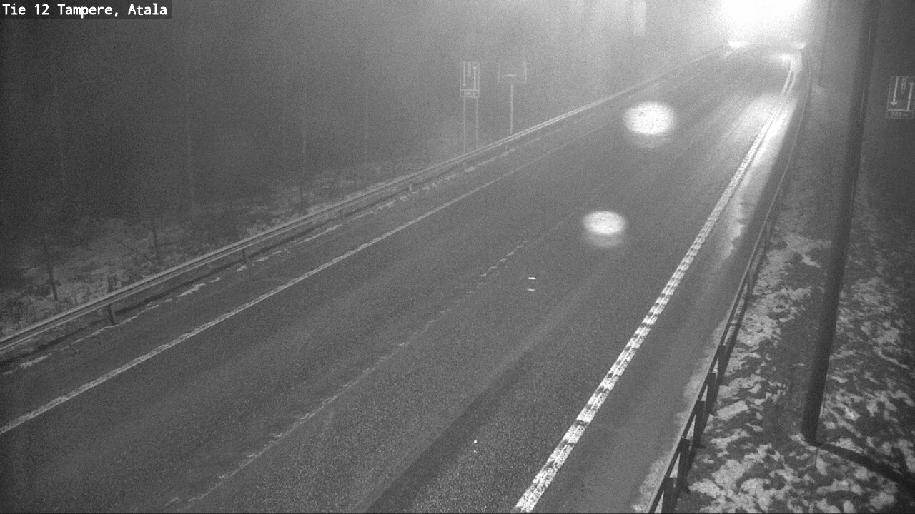 Weather Camera Image Road 12 Tampere, Atala, Tampere, Pirkanmaa