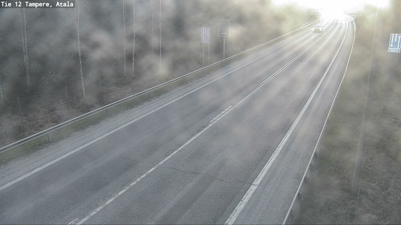 Weather Camera Image Väg 12 Tammerfors, Atala, Tampere, Pirkanmaa