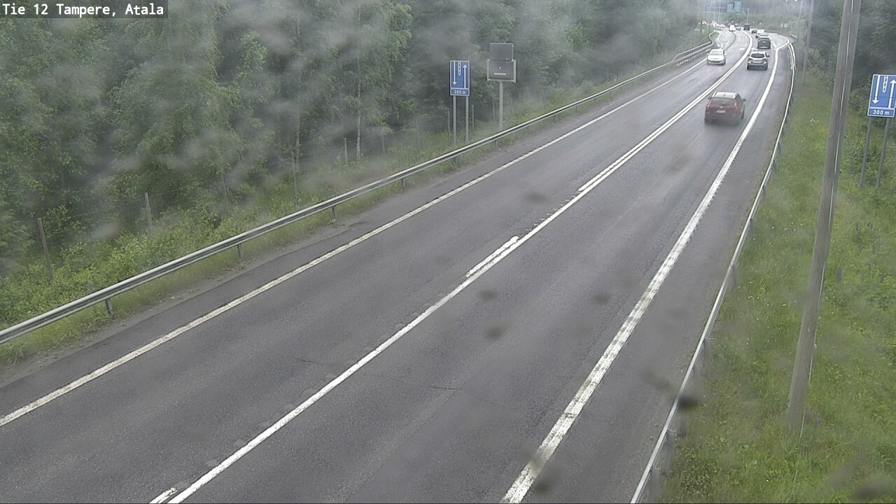Weather Camera Image Väg 12 Tammerfors, Atala, Tampere, Pirkanmaa