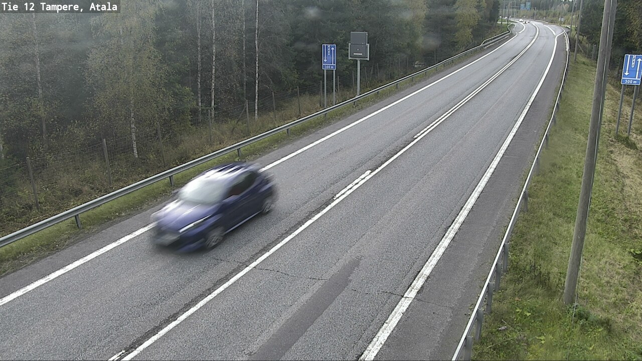 Weather Camera Image Road 12 Tampere, Atala, Tampere, Pirkanmaa