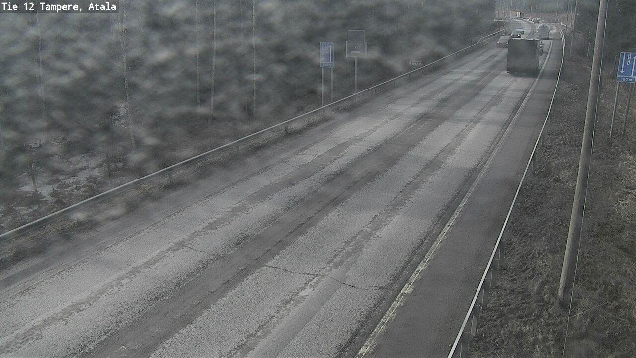 Weather Camera Image Väg 12 Tammerfors, Atala, Tampere, Pirkanmaa