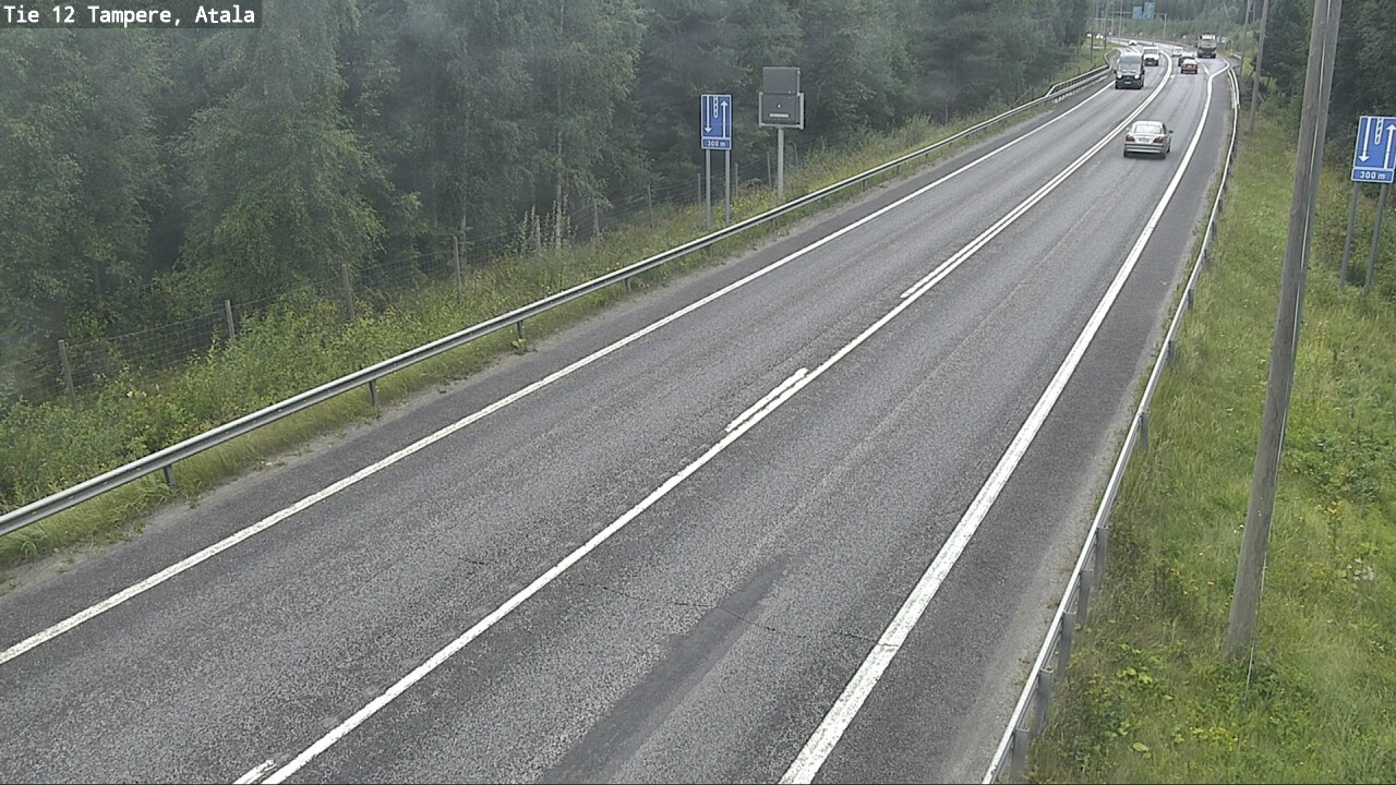 Weather Camera Image Road 12 Tampere, Atala, Tampere, Pirkanmaa