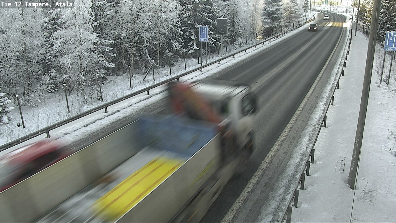 Weather Camera Image Väg 12 Tammerfors, Atala, Tampere, Pirkanmaa