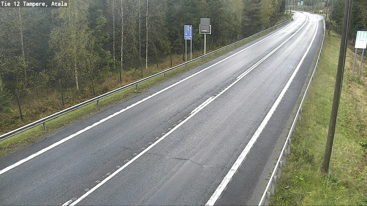 Weather Camera Image Road 12 Tampere, Atala, Tampere, Pirkanmaa